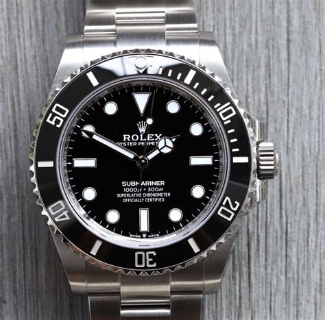 rolex new submariners|2022 Rolex Submariner no date.